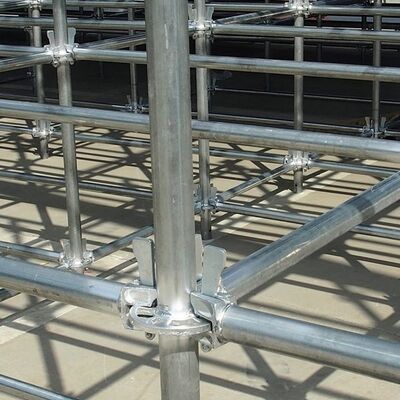Customized 48.3mm Ringlock System Scaffold Durable for Bridge Construction