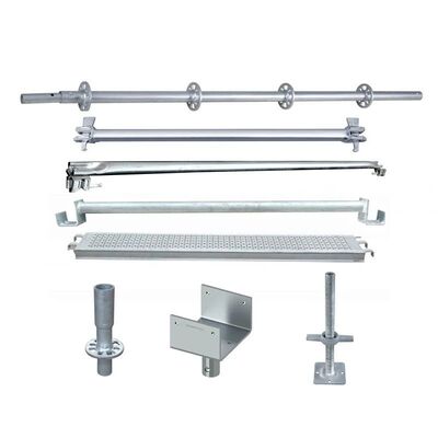Hot-Dip Galvanized Q355 1.5m Baker Layher Scaffold Components Max Height 30m