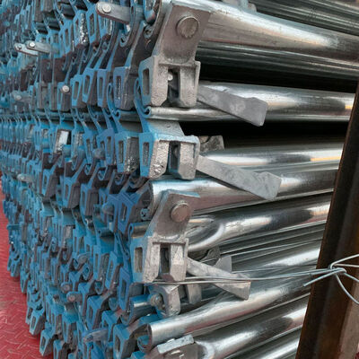 Wedge Lock Construction Scaffolding Materials Steel Galvanized Ringlock System