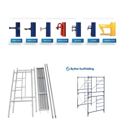 Quick Full Set Vanguard Style Mason H Frame Ladder Scaffolding Access Platform