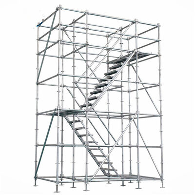 Sturdy Multidirectional Scaffolding with 0.73m-3.07m Ledger Lengths Customizable