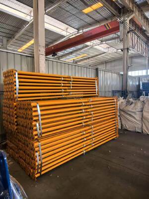 Galvanized Adjustable Steel Shore Prop, Telescopic Scaffolding Steel Prop Jack For Building Formwork Support System