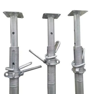 Adjustable Props, Painted Heavy‑Duty Telescopic Steel Shoring Prop, Multiple Accessories Available for Concrete Formwork Building Construction Support