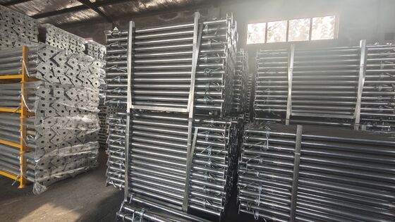 Adjustable Construction Props, Multi‑Color Painted Heavy‑Duty Telescopic Steel Shoring Props, Bulk Supply & Short Lead Time for Concrete Formwork Construction Works