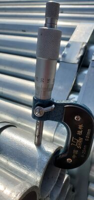 Scaffold Poles Galvanized Welded Steel Scaffolding Tubes For Residential And Commercial Building Projects