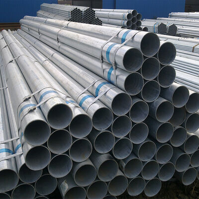 Scaffolding Pipe Hot Dip Galvanized Welded Steel Tube For Building Construction Scaffold Frame Assembly