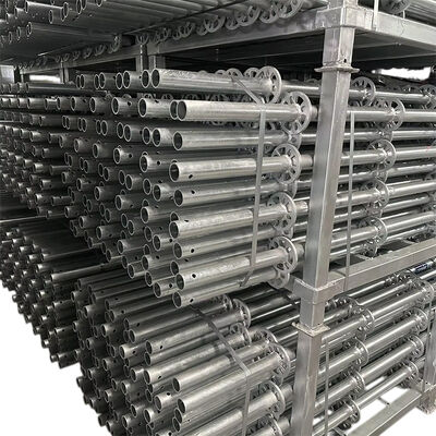 Ringlock Scaffolding For Sale Hot Dip Galvanized Steel for Building Construction Works | BYTHAI