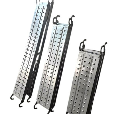 Scaffolding Planks, Perforated Galvanized Steel Anti‑slip Walk Boards for Ringlock Scaffold Construction Projects BYTHAI