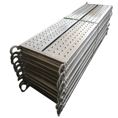 Scaffolding Planks, Perforated Galvanized Steel Anti‑slip Walk Boards for Ringlock Scaffold Construction Projects BYTHAI