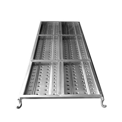 Scaffold Boards For Sale, Hot Dipped Galvanized Q235 Steel 240x45mm Anti‑slip Walk Boards for Building Construction Scaffold Platform BYTHAI