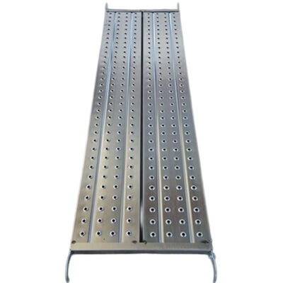 Scaffold Planks For Sale, Heavy‑Duty Perforated Steel Scaffold Boards for Ringlock Scaffolding Residential and Commercial Building Projects BYTHAI