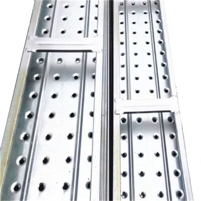 Scaffold Planks For Sale, Heavy‑Duty Perforated Steel Scaffold Boards for Ringlock Scaffolding Residential and Commercial Building Projects BYTHAI