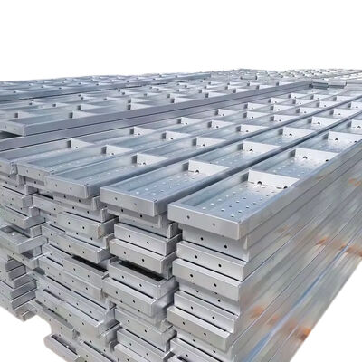 Aluminum Scaffold Plank, High Strength Perforated Scaffold Deck for Ringlock Scaffolding Commercial Construction Projects BYTHAI
