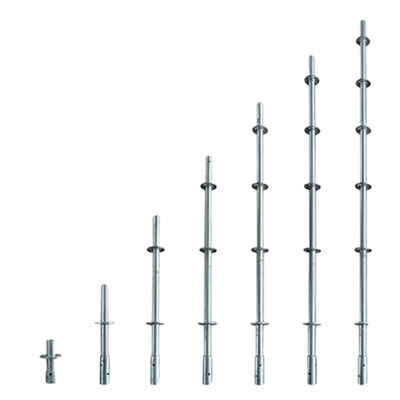 Scaffolding Coupling Pins Q355 High Strength Steel Galvanized Coupler Pin 225mm for End to End Joint of Scaffolding Uprights in Construction BYTHAI