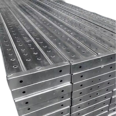Staging Planks, 225mm Width, 3.0m Max Length, Anti-slip Punching Surface, Aluminum Alloy Staging Planks for Scaffold Working Platform BYTHAI
