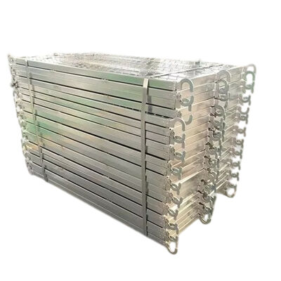 OSHA Scaffold Planks, 225mm Width, 3m Standard Length, Anti-slip Punch Surface, Alloy OSHA Scaffold Planks for Construction Working Platform BYTHAI