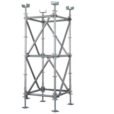 rolling scaffolds powder coated 2.0m height wheeled scaffolding with lockable casters for construction work BYTHAI