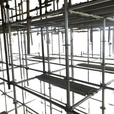 5 foot scaffold hot dip galvanized steel frame type 1.52m height heavy duty scaffold for building renovation BYTHAI