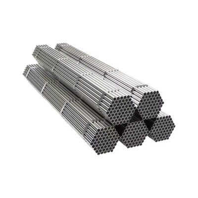 scaffolding galvanized pipe Q235 steel 48.3mm outer diameter 3.2mm wall thickness 1‑6m cuttable length for building site scaffolding frame assembly BYTHAI