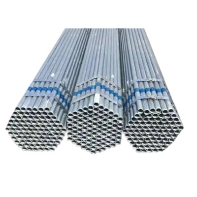 scaffold tubes Q235 hot dip galvanized 48.3mm outer diameter 3.2mm wall thickness 1‑6m customizable cut length for high‑rise building exterior scaffold erection BYTHAI