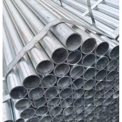 tube scaffolding Q235 hot dip galvanized 48.3mm outer diameter 3.2mm wall thickness 1‑6m custom cut length for high‑rise building exterior maintenance work BYTHAI