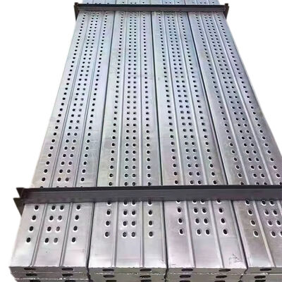 extension plank aluminium high grade aluminum alloy telescopic adjustable anti-slip surface for scaffolding platform extension and construction site walkways BYTHAI