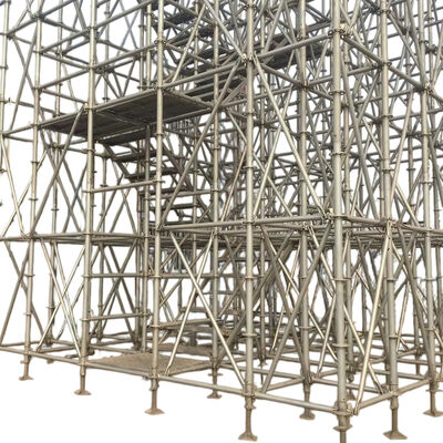 anti-rust all-round scaffolding full galvanized steel heavy duty universal system for various construction scenarios and building maintenance support BYTHAI