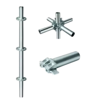 facade ringlock scaffolding system high strength galvanized steel safety system for building exterior construction and curtain wall installation support BYTHAI